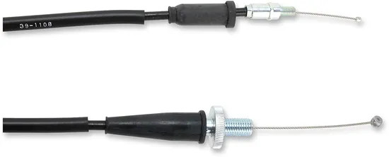 Moose Racing Black Vinyl Throttle Pull Cable for KTM 250 EGS 97-98
