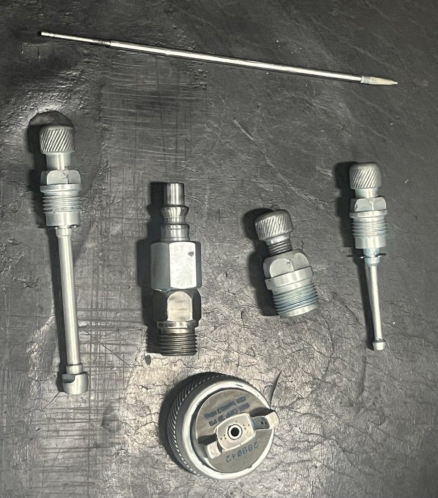 3 Graco AirPro Pressure Fed Conventional Spray Guns