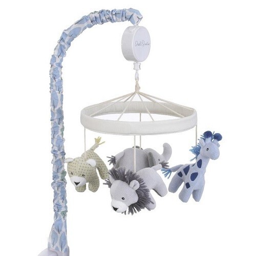 Dwell Studio Safari Skies 7Pc Crib Bedding Set Include Mobile/Blanket/Sheets++