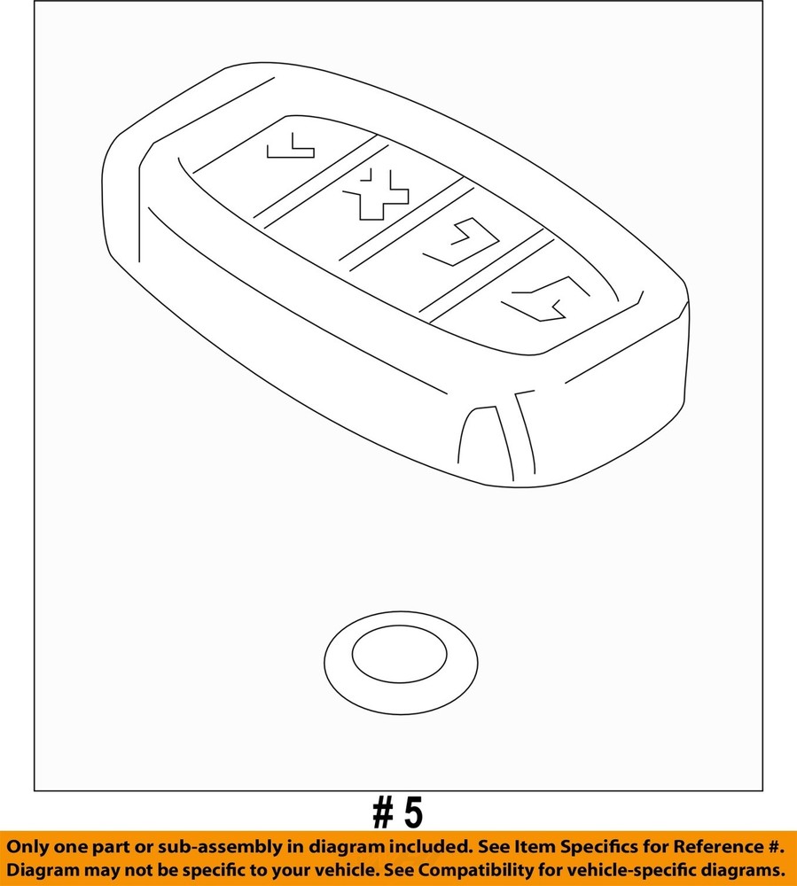 HYUNDAI OEM 19-20 Santa Fe Keyless Entry Components-Transmitter 95440S2000