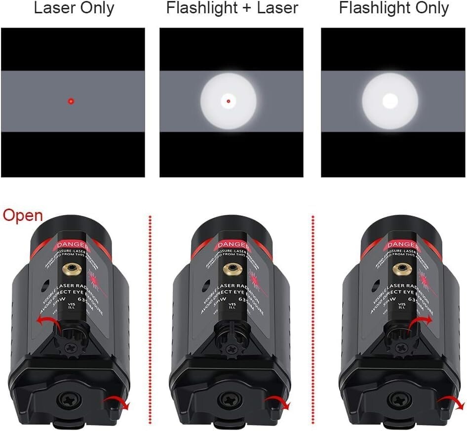 Feyachi LF-38 Flashlight/laser combo