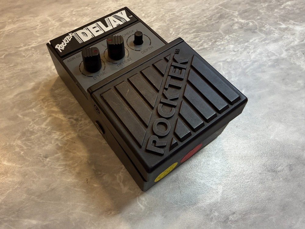 Rocktek ADR-02 Analog Delay Guitar Effect Pedal Tested Working