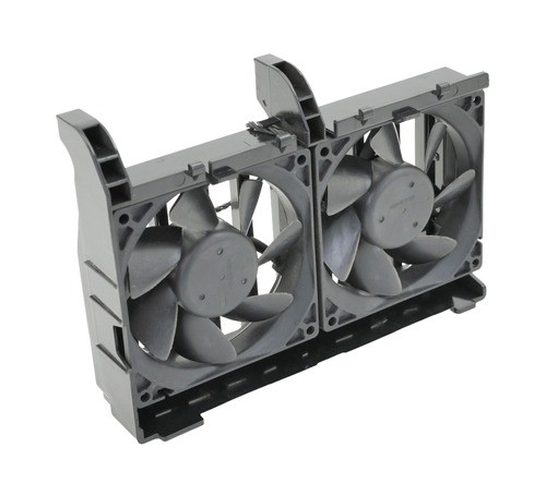HP Front Dual CPU Cooling Fan and Bracket Assembly 530551-002