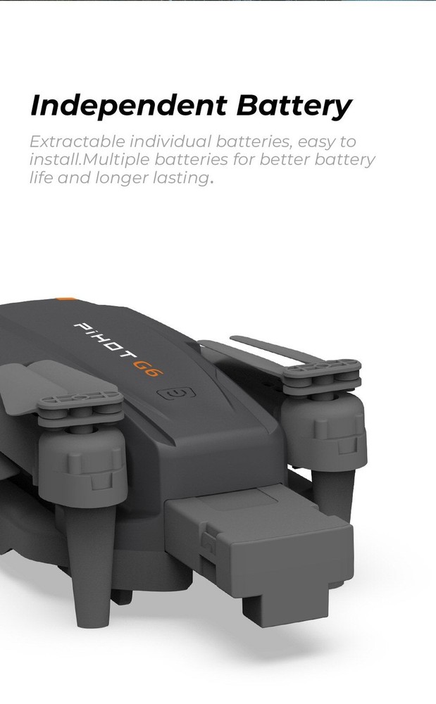 Carbon Brush Motor G6 Smart Drone