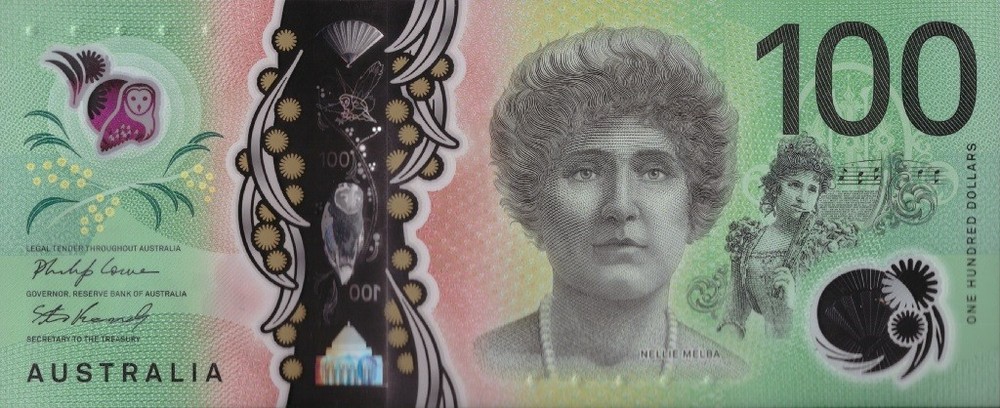 AUSTRALIA 100 DOLLARS 2020 P-66b POLYMER UNC prefix "AA"