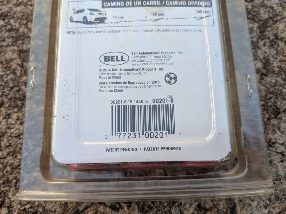 Victor Electronic Safety Flares 3-pack