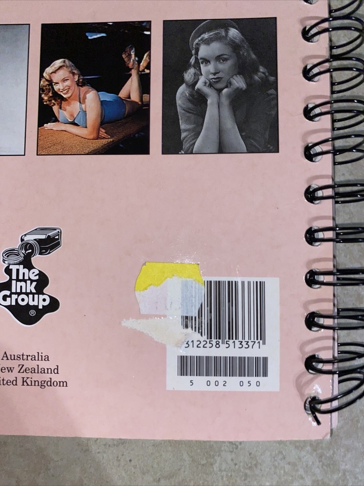 Marilyn Monroe 1995 Datebook