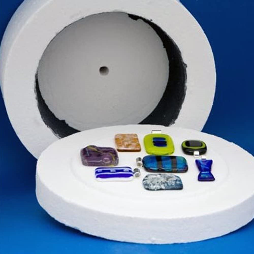 Large Microwave Kiln for Glass Fusing