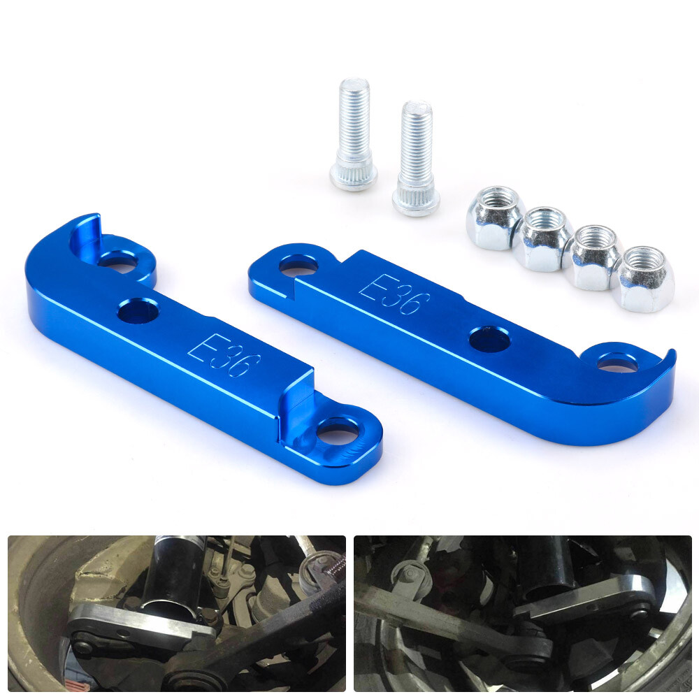 Adapter Increasing Turn Angles For BMW E36 M3 Tuning Drift Power 25%-30% Blue