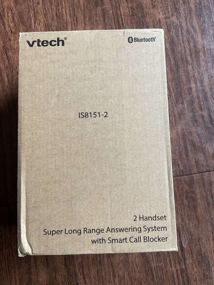VTech IS8151-2 Super Long Range 2 Handset DECT 6.0 Cordless Phone