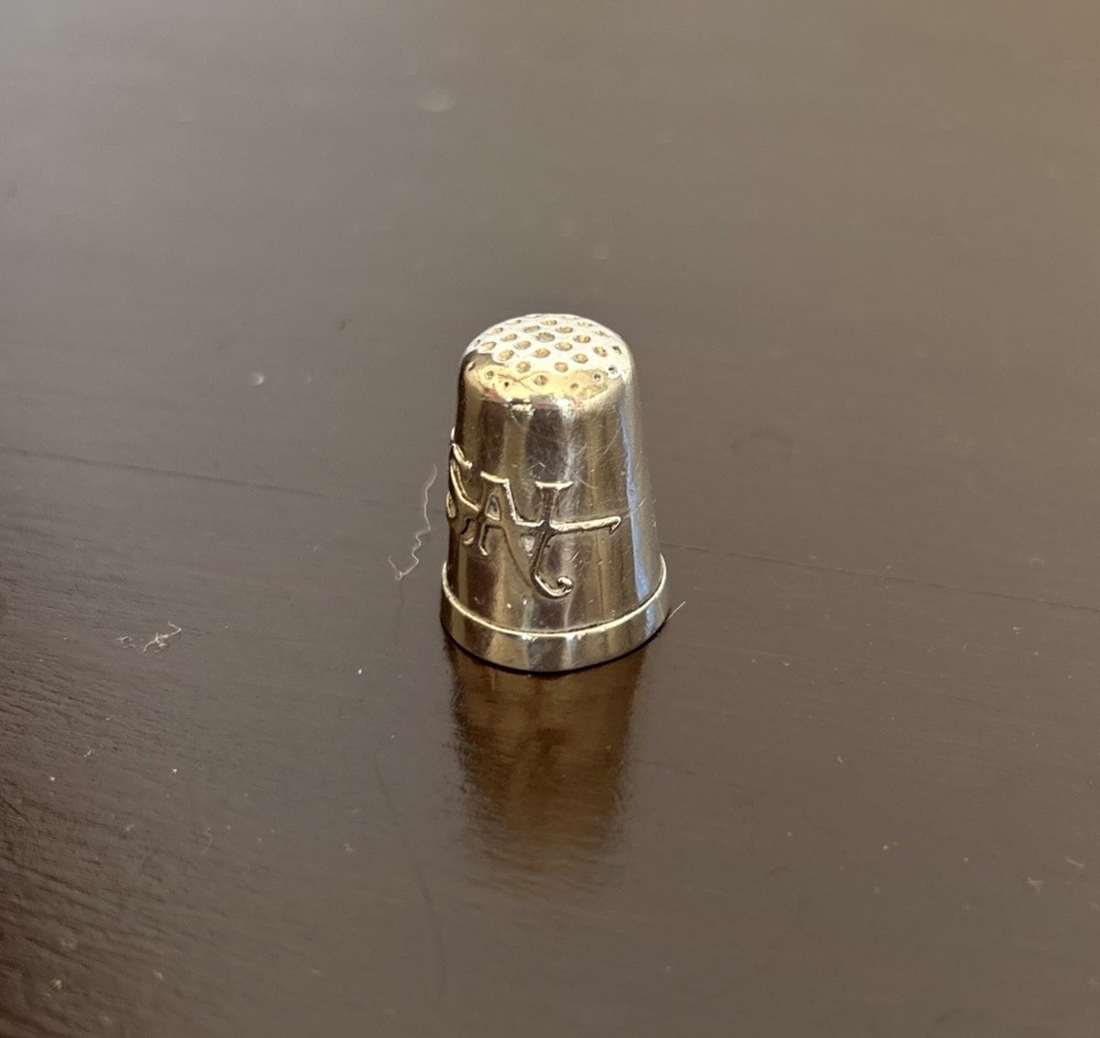 Sterling Antique Thimble