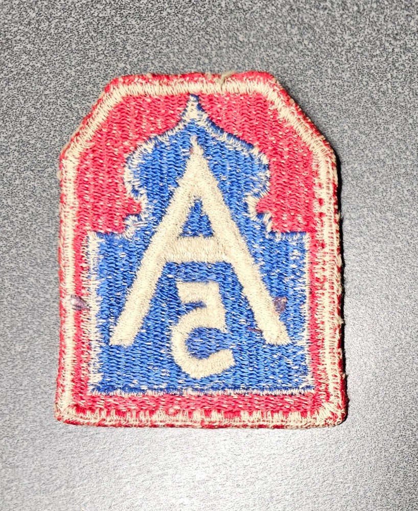 U.S. World War ll 5th Army Uniform Shoulder Patch