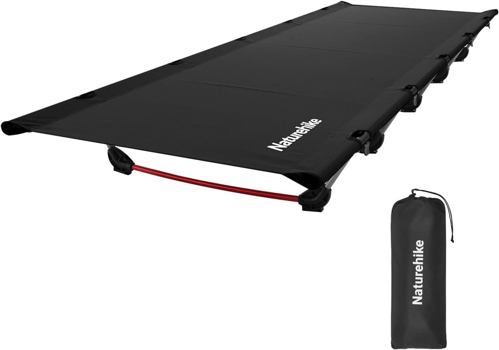 Greenwild Camping Cot Ultralight Folding Backpacking Cot Supports 330lbs Portabl