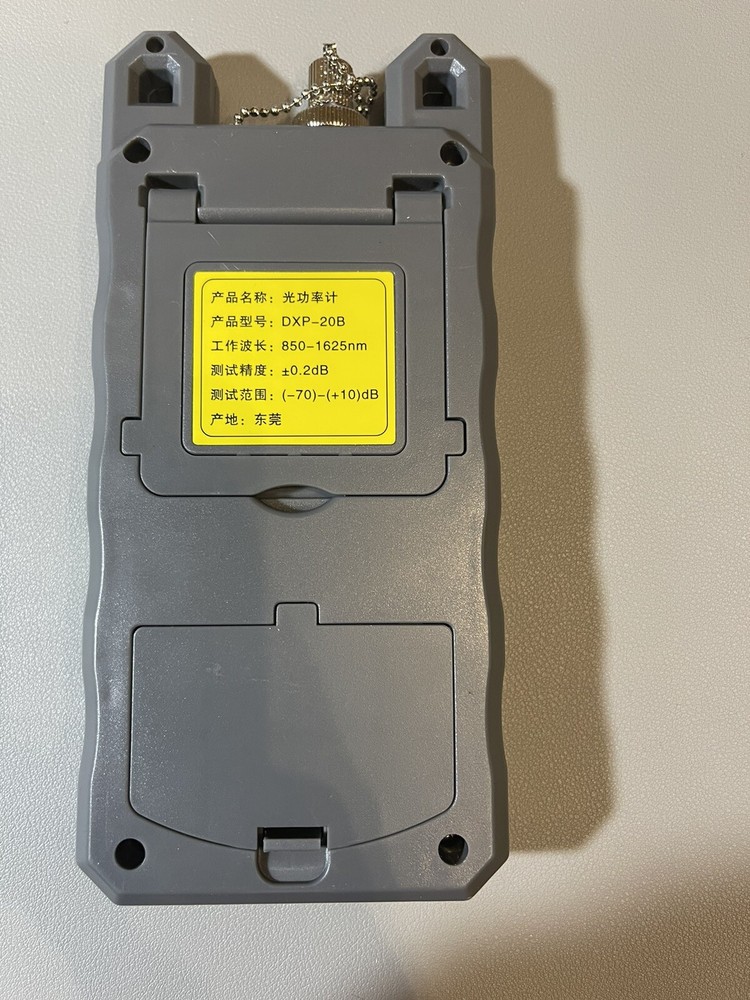 Optical Power Meter -70 to 10 DBm, Accurate 2.5mm Interface Portable