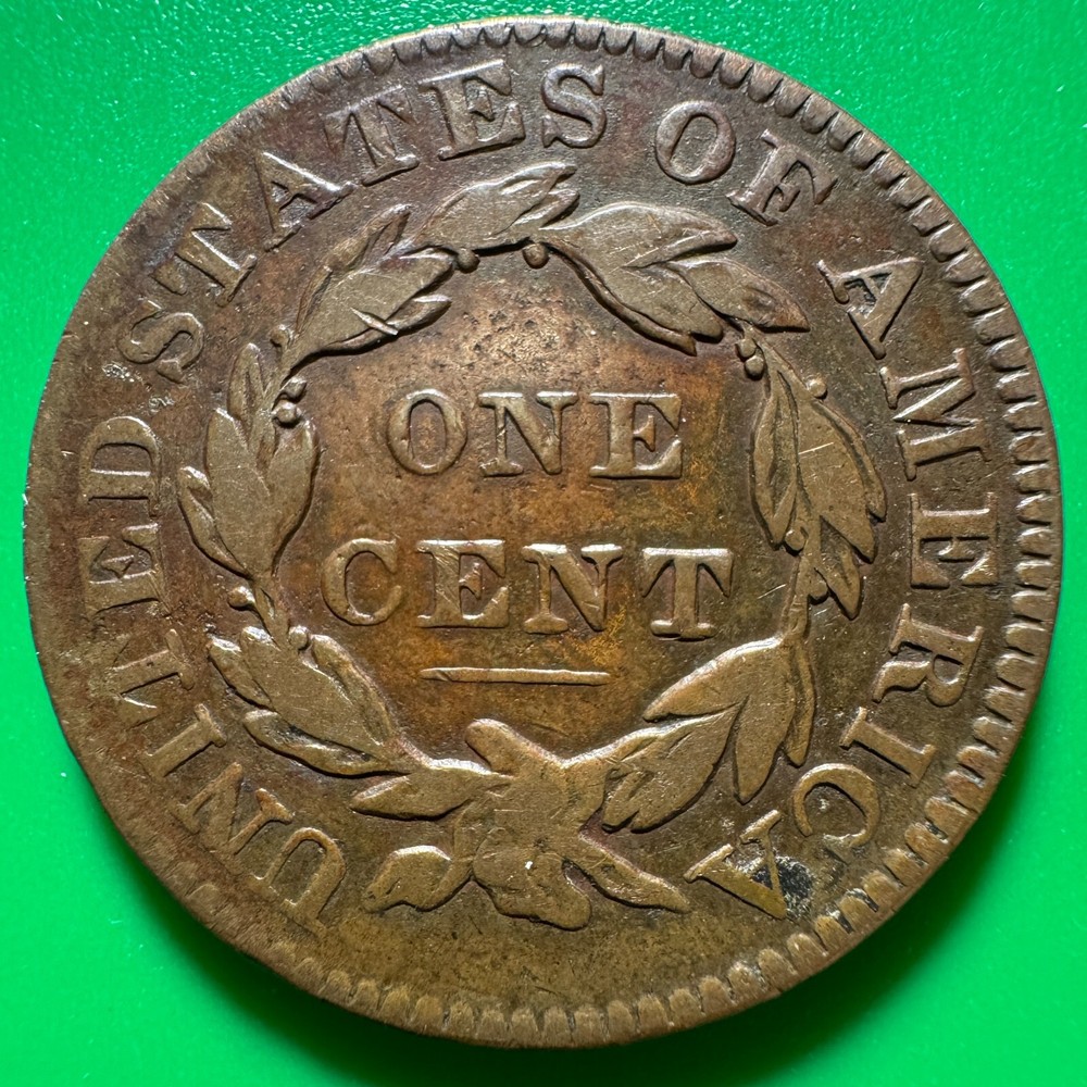 1832 Large Cent LL US LC0105