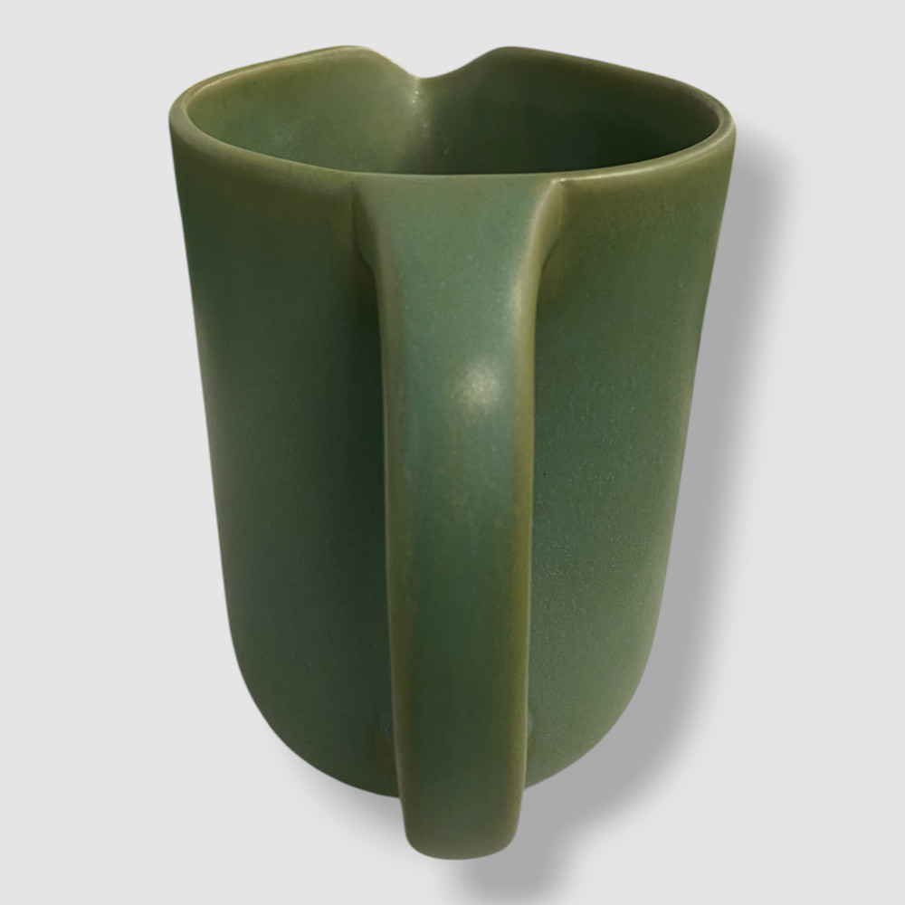 Oake Green Rustic Stoneware Pitcher