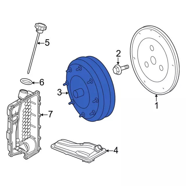 Genuine Ford Converter DA5Z7902A