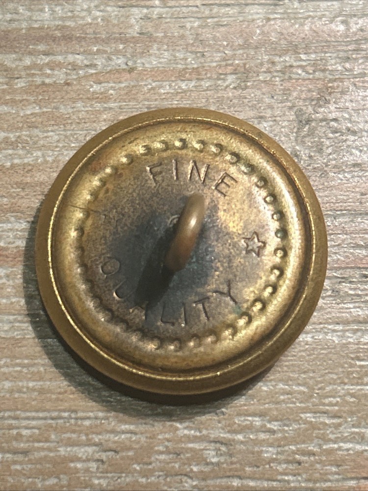 U.S. Army Eagle Coat Button – “E Pluribus Unum” Fine Quality WWI Era