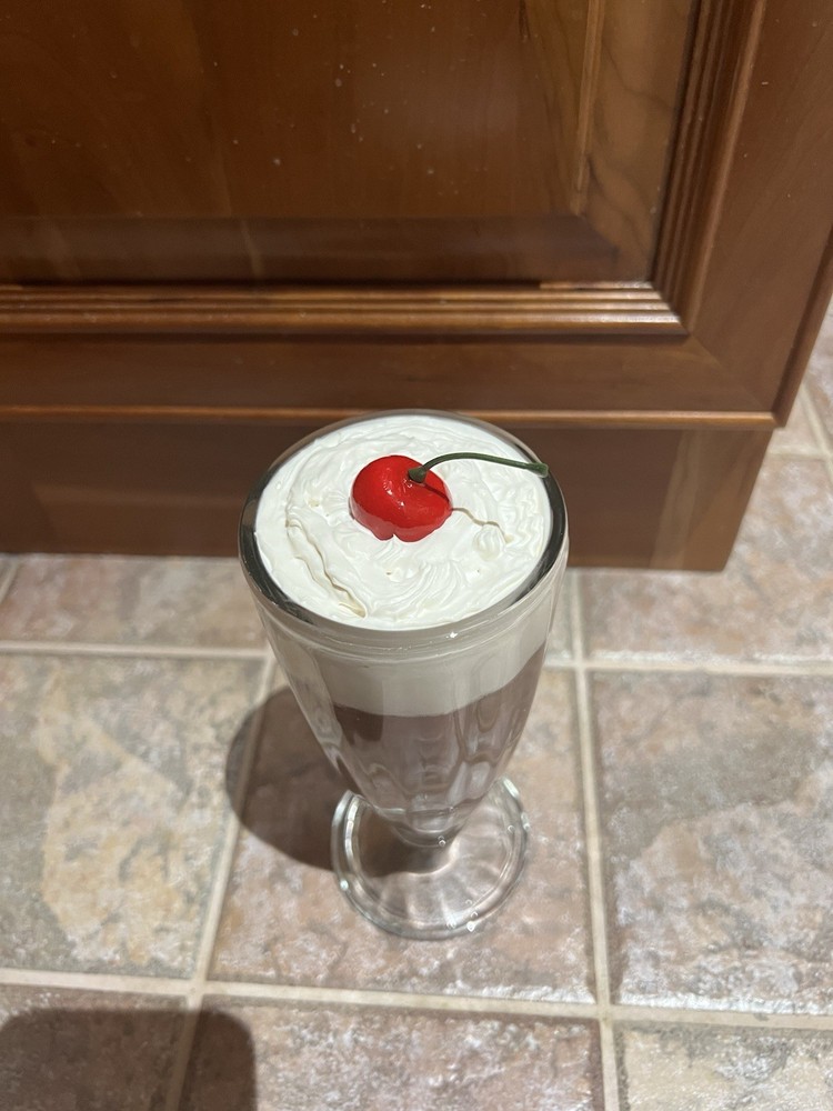 Fake Chocolate Sundae