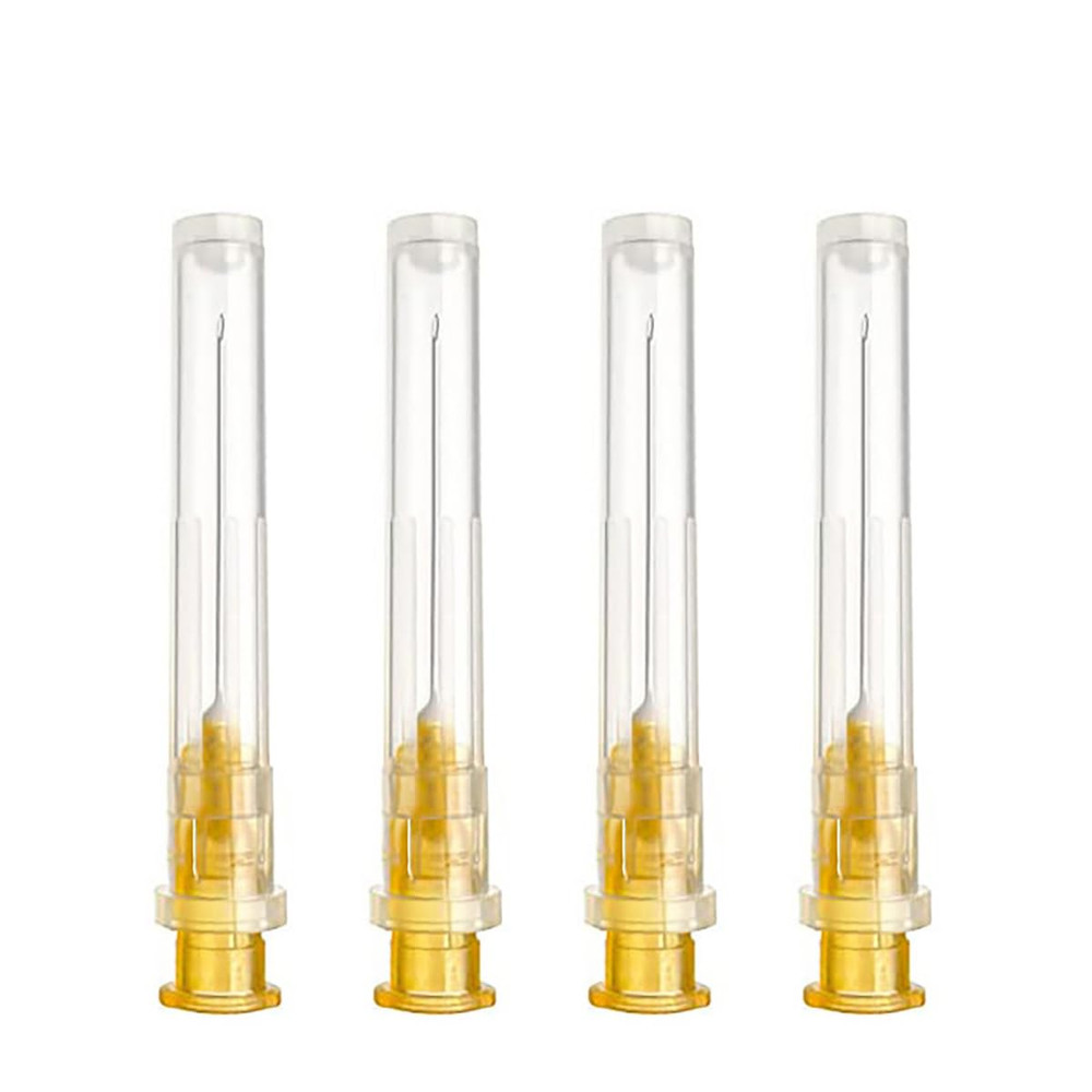 100Pack 25G 1 inch Needles (25mm) Lab Accessories, Refilling Inks,Individually P