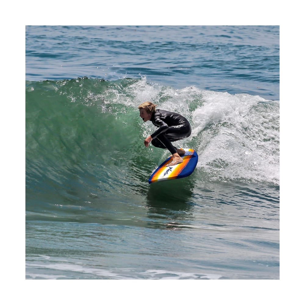 Wavestorm - Classic Soft Top Foam 8ft Surfboard Sunburst