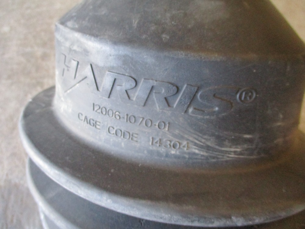 NOS Rubberized Protector for Harris High Voltage HF NVIS Spring Base, HMMWV