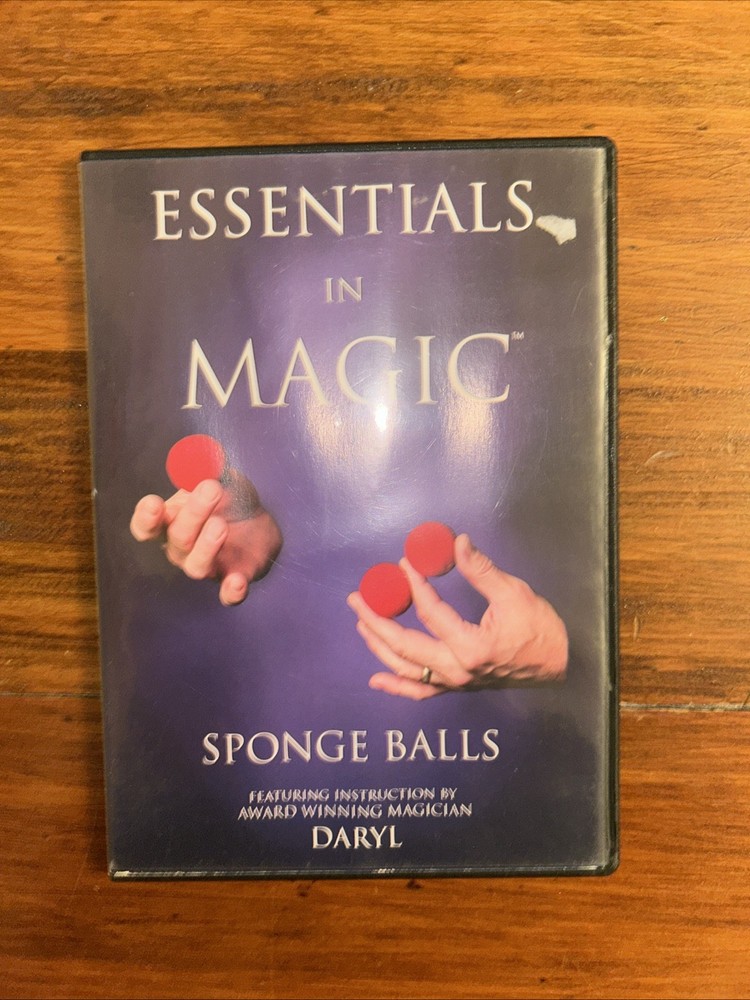 Essentials in Magic: Sponge Balls by Daryl Professional Magic Trick DVD