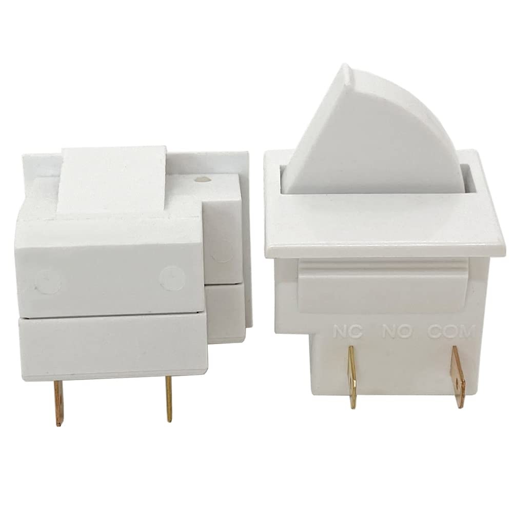 2Pcs Refrigerator Door Light Switch 2 Feet Compatible for GE Whirlpool Maytag...