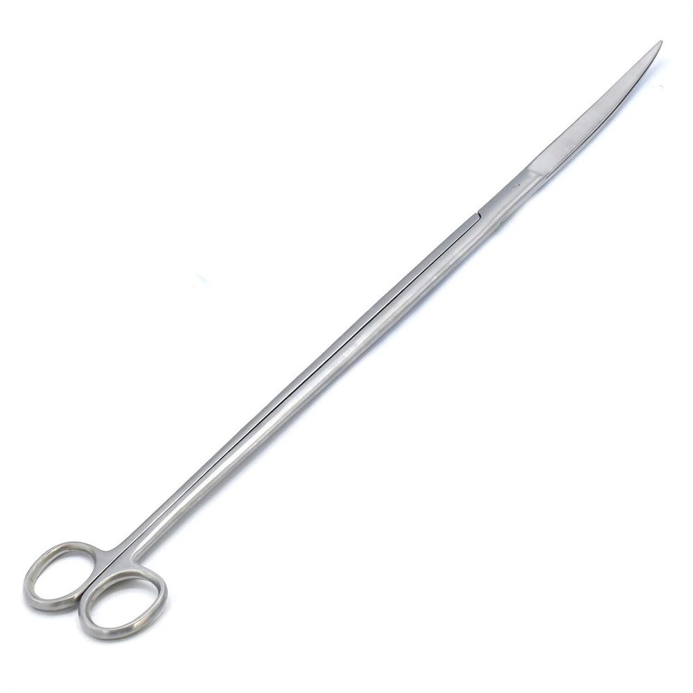 Fish Aquarium Cleaner Kelly Scissors Curved 18" Extra Long Handle Sharp/sharp
