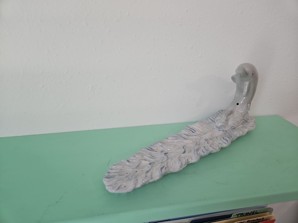 Dolphin Incense Burner, Ceramic