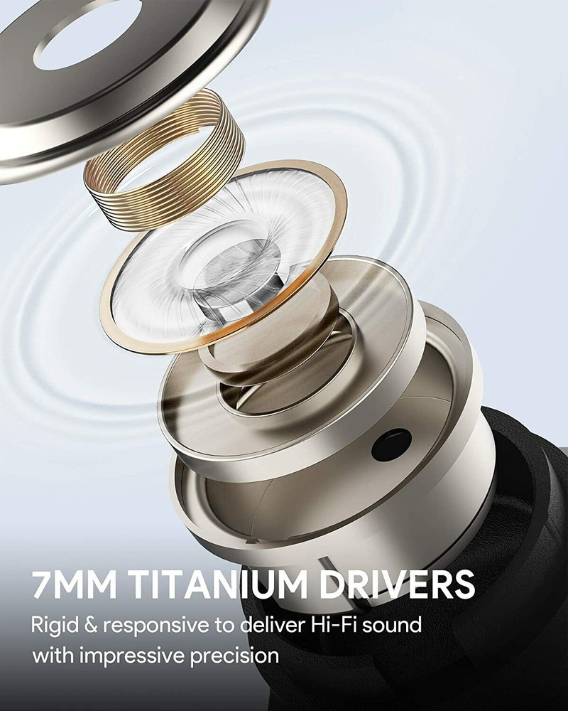 EP-T31 Wireless Charging Earbuds Elevation in-ear Detection Black