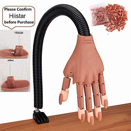 Flexible Nail Training Practice Hand Nail Manicure DIY Practice Tool