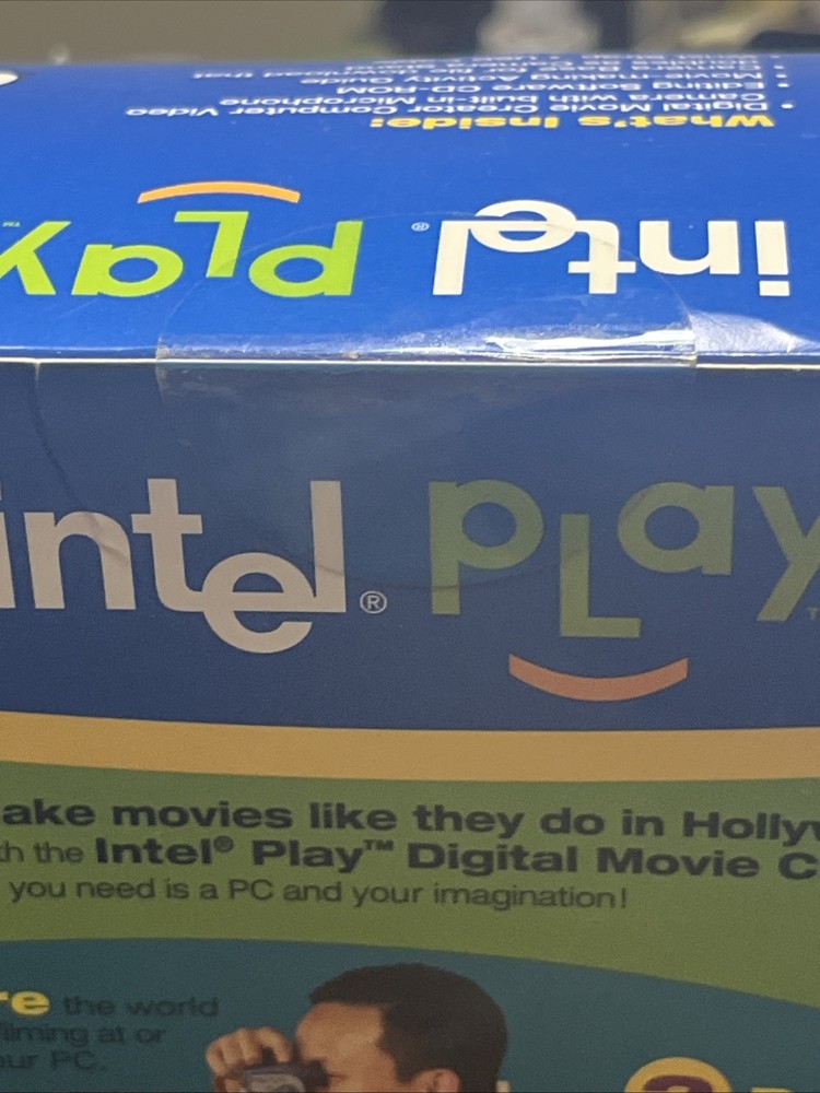 Intel Play Digital Movie Creator PC Computer Video Camera Vintage