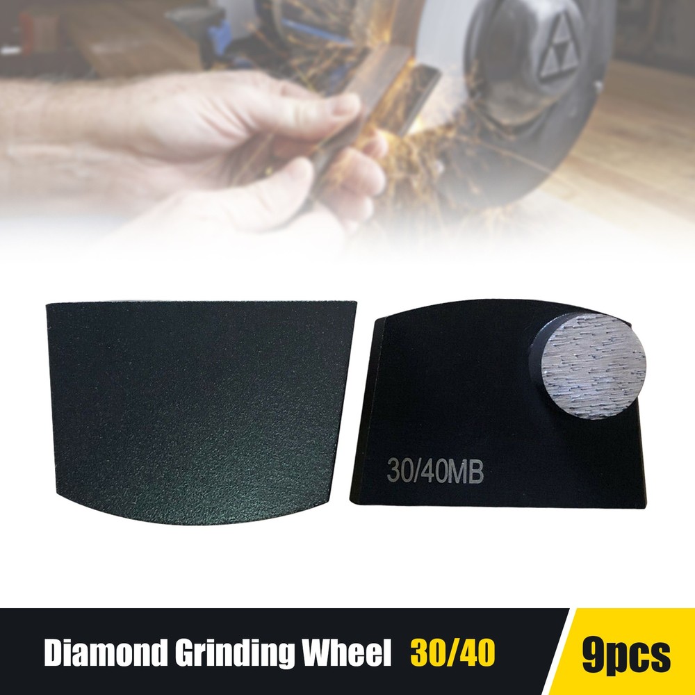 9x Diamond Floor Grinding Disc Segment Lavina Edco Floor Grinder Medium Bond