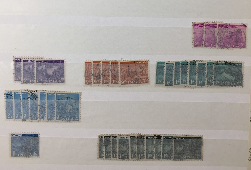 India Postage Used Mixture (Few 100) DA762