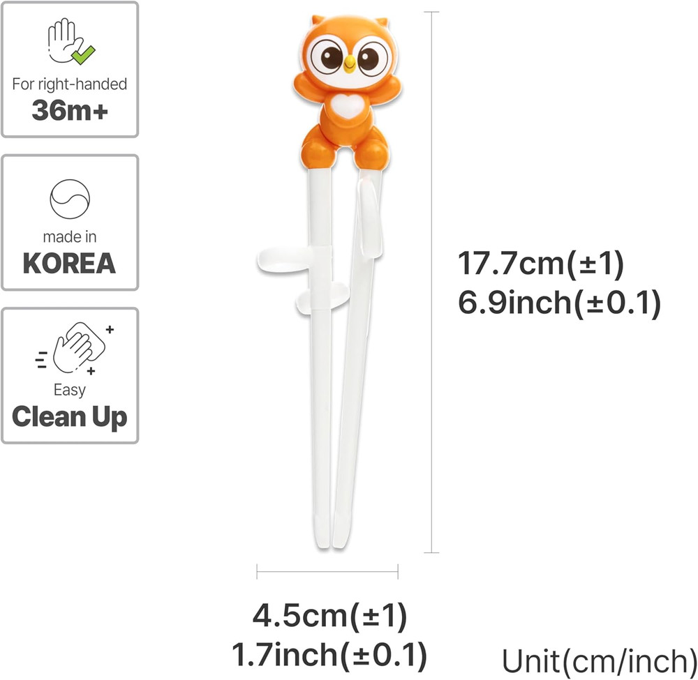 Rabbit White Chopsticks, Training Chopsticks, Learning, Beginner, Brain Training
