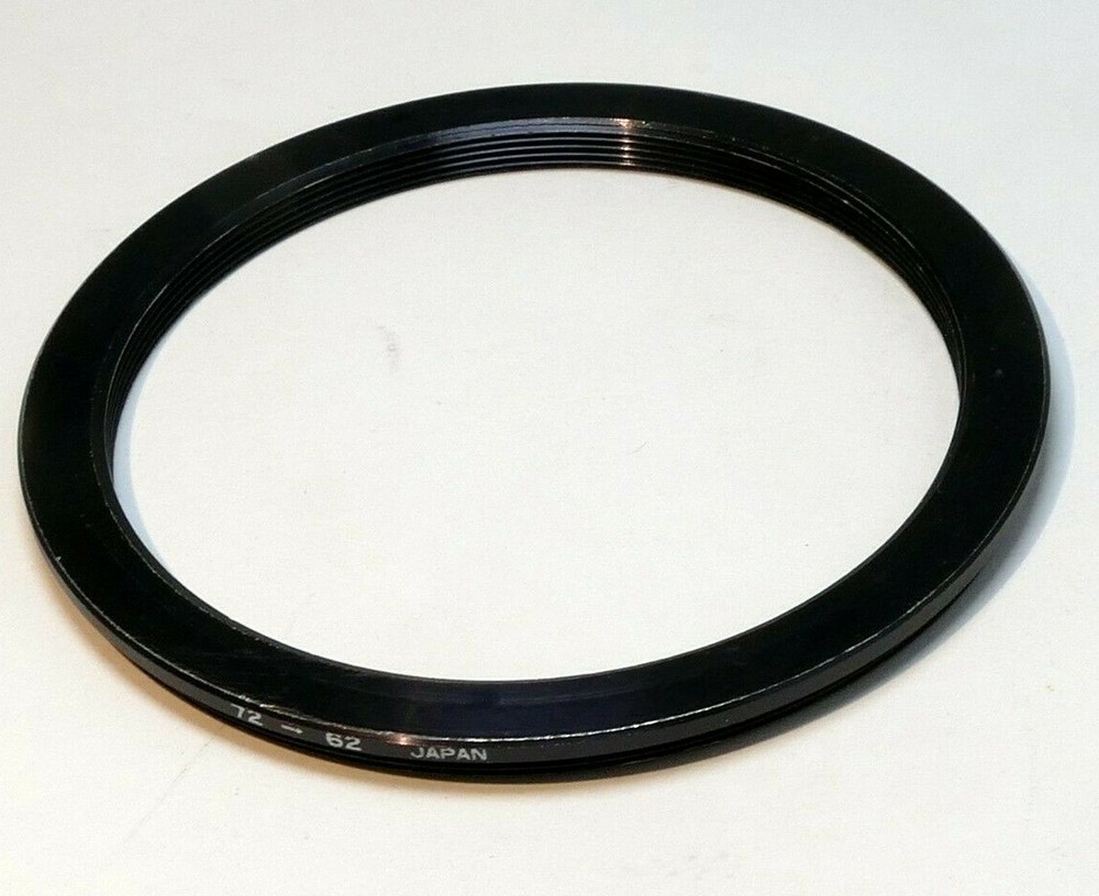 72mm to 62mm Step-Down ring Metal double threaded screw in  wide angle