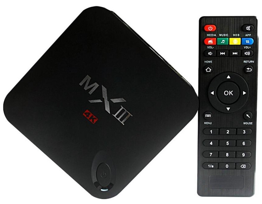 Android MXIII 4K Quad Core TV Box MX3 (2016)