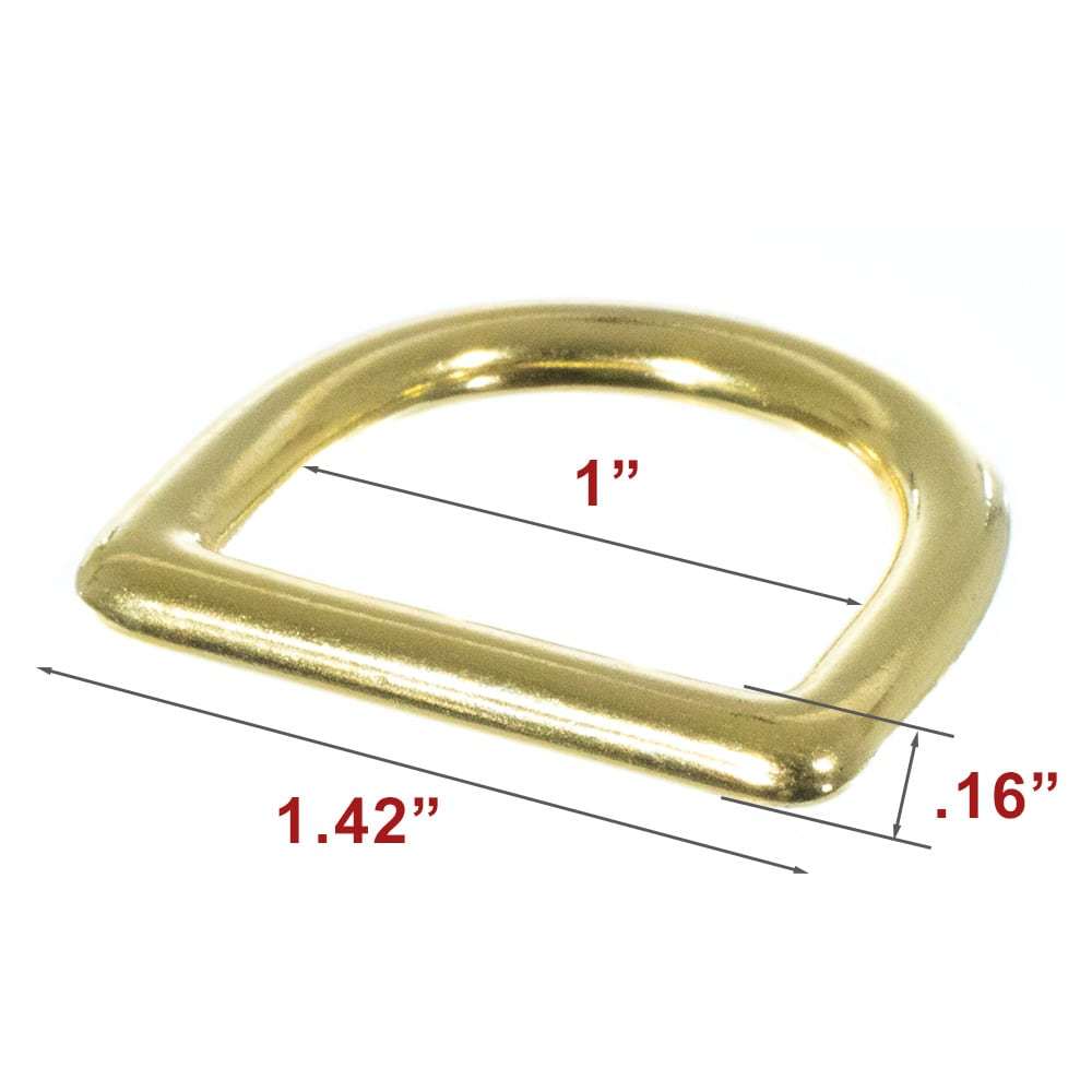 Brass D-Ring