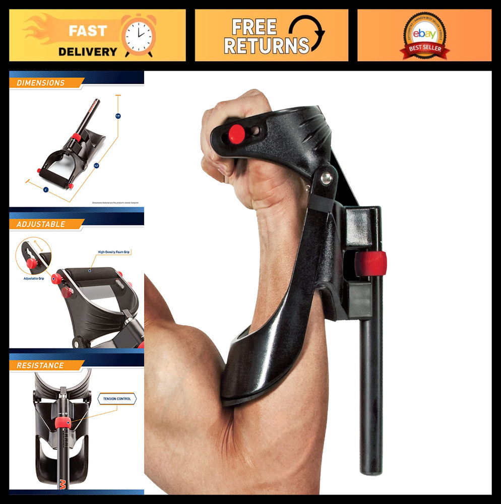 Strength Training Wrist & Forearm Developer – Home Gym Equipment, Muscle Builder