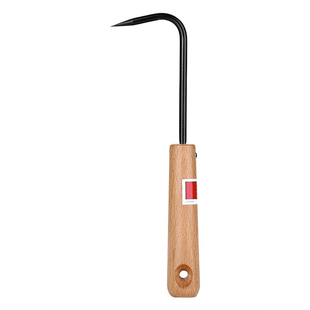 Root Hook Loosening Tool, Crack Weeder Tool with Wooden Handle, Bonsai Tools ...