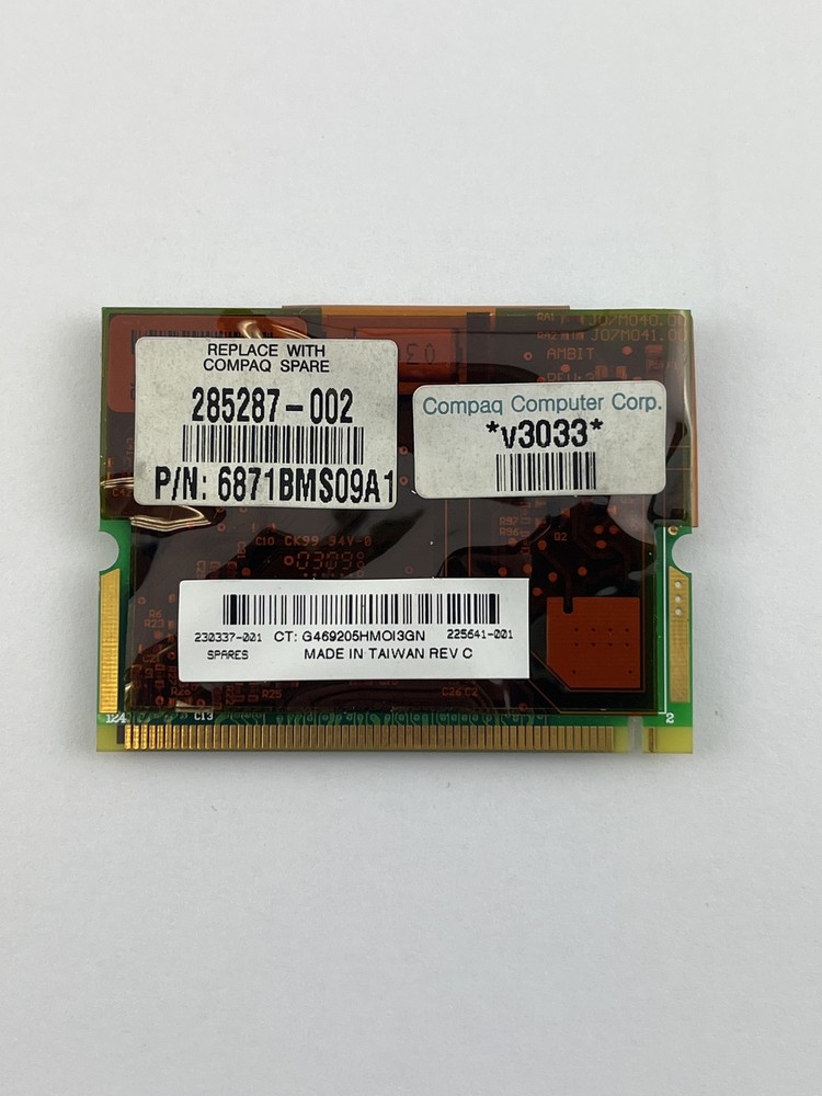 285287-002 Mini-PCI modem board 56Kbps v.90