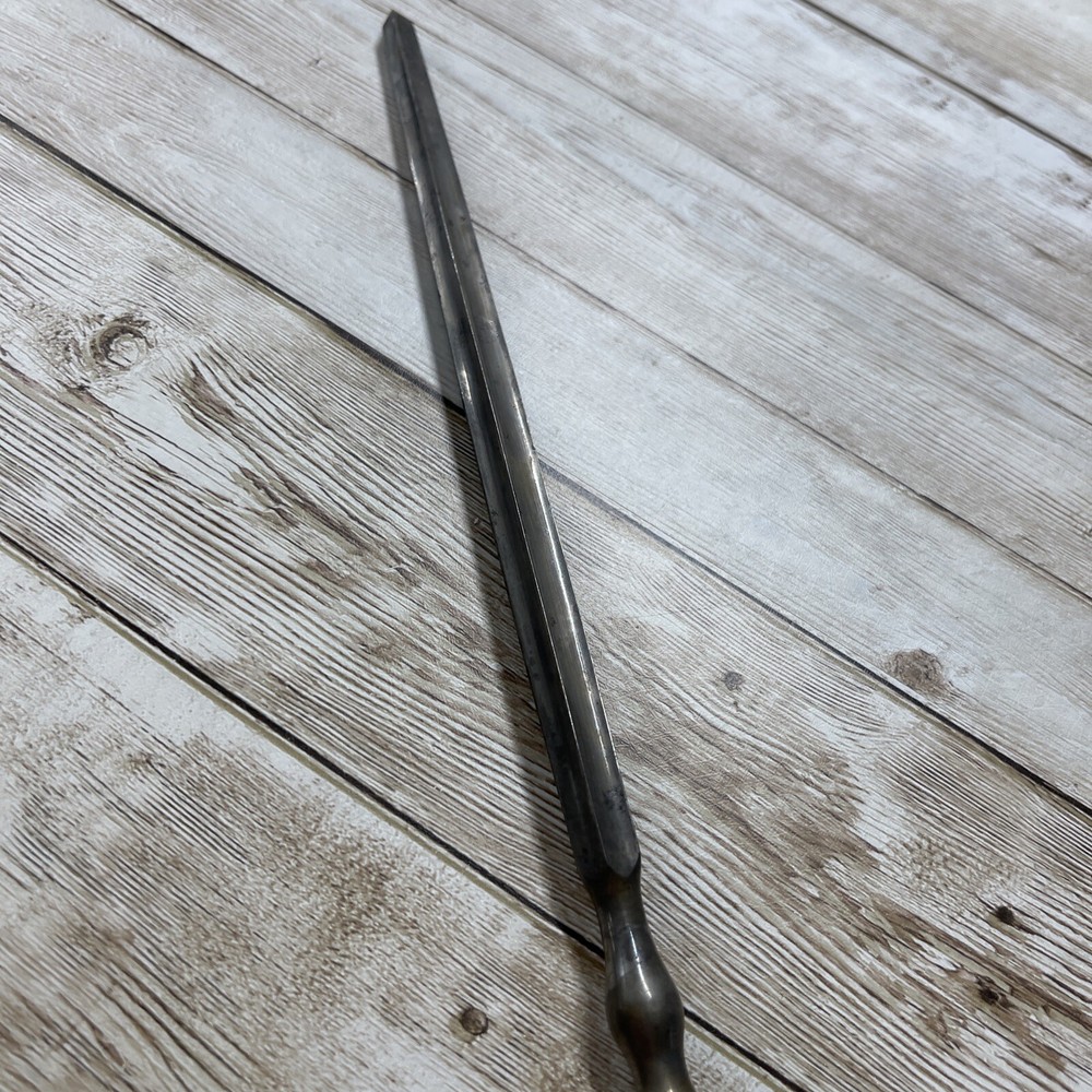 SILVERPLATE LARGE ROAST STEEL 13” ROD SHARPENER