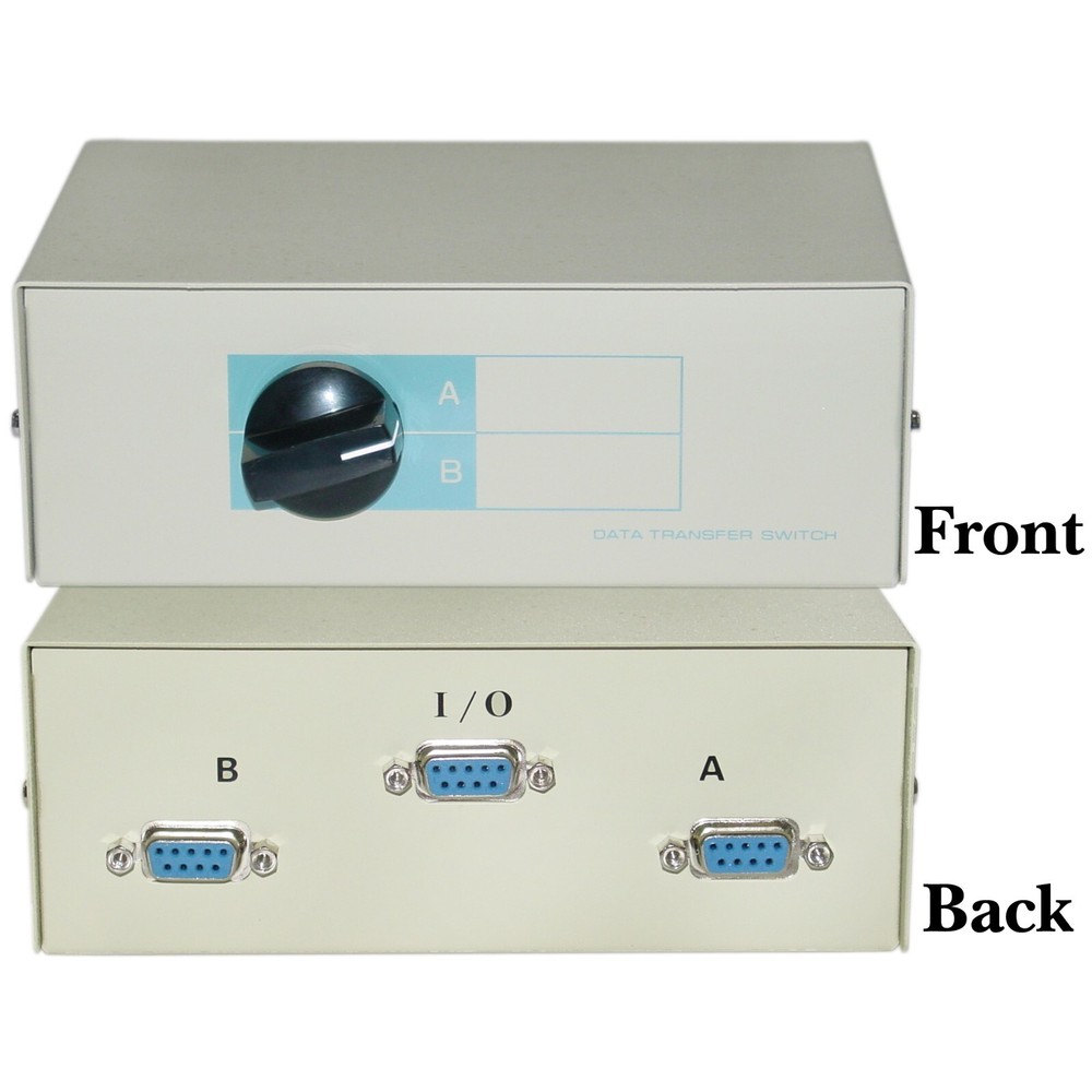 AB 2 Way Switch Box, DB9 Female 40D1-10602