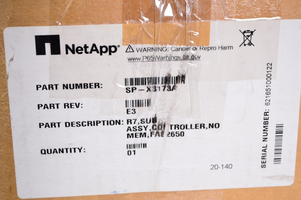 NetApp 111-0-2505+A8 Controller Module