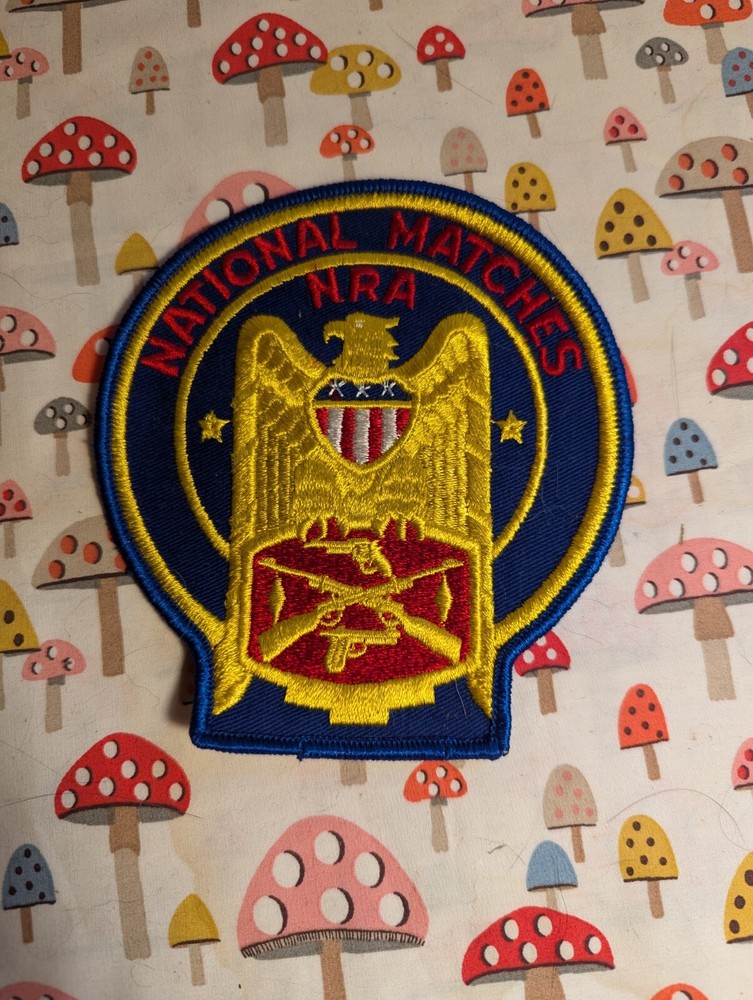 Large NRA National Matches Shooting Embroidered Patch