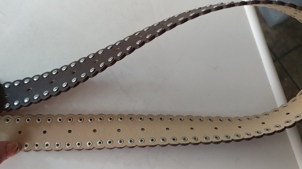 WOMENS ELLEN TRACY BROWN BELT SIZE LARGE