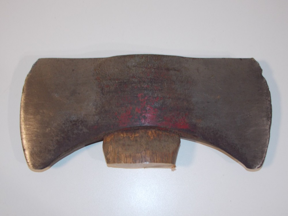 Vintage Unbranded 4.75" Double Bit Axe Head 4lbs 7.1oz