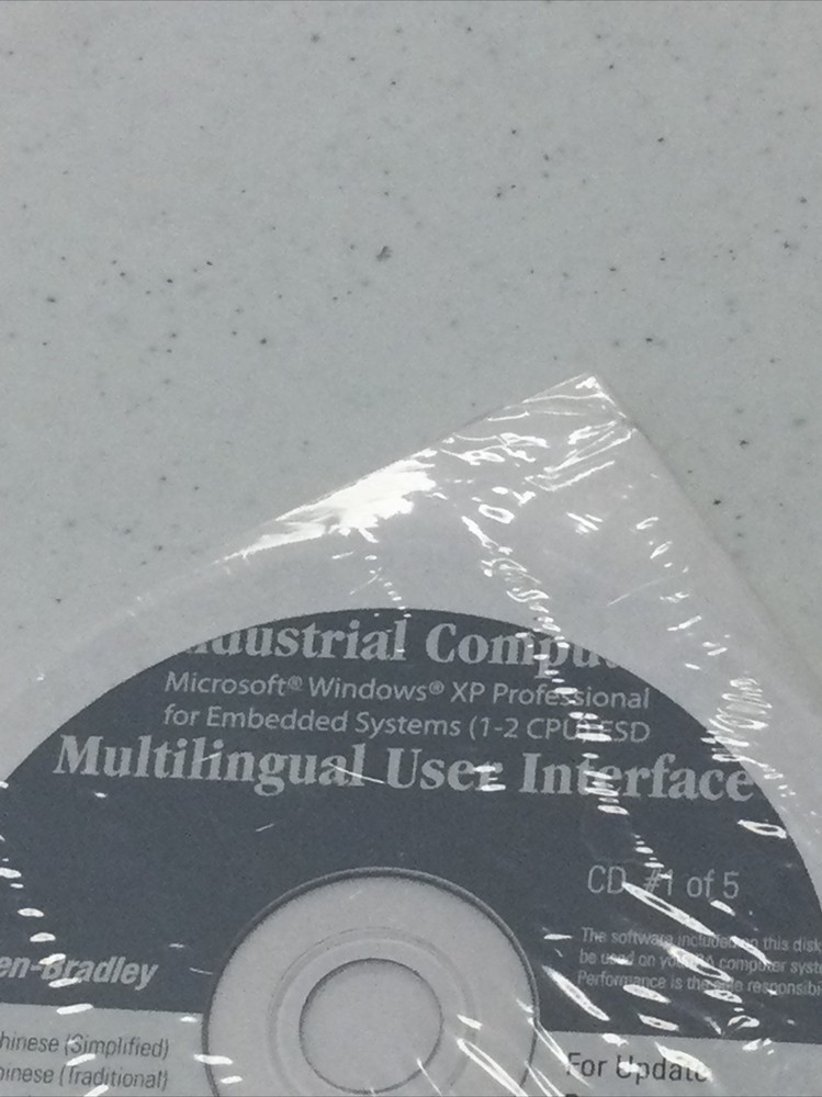 ALLEN BRADLEY 77184-933-01 VERSA VIEW MULTILINGUAL USER INTERFACE INCLUDES 5CD’s