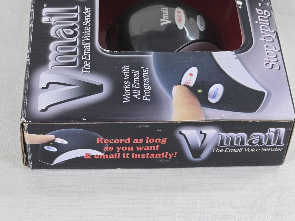 V mail The E-mail Voice Sender Stop Typing Start Talking Tech Tools
